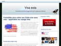 Formalit visa etats unis